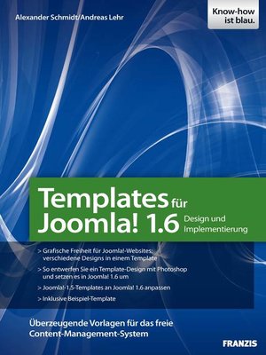 cover image of Templates für Joomla 1.6